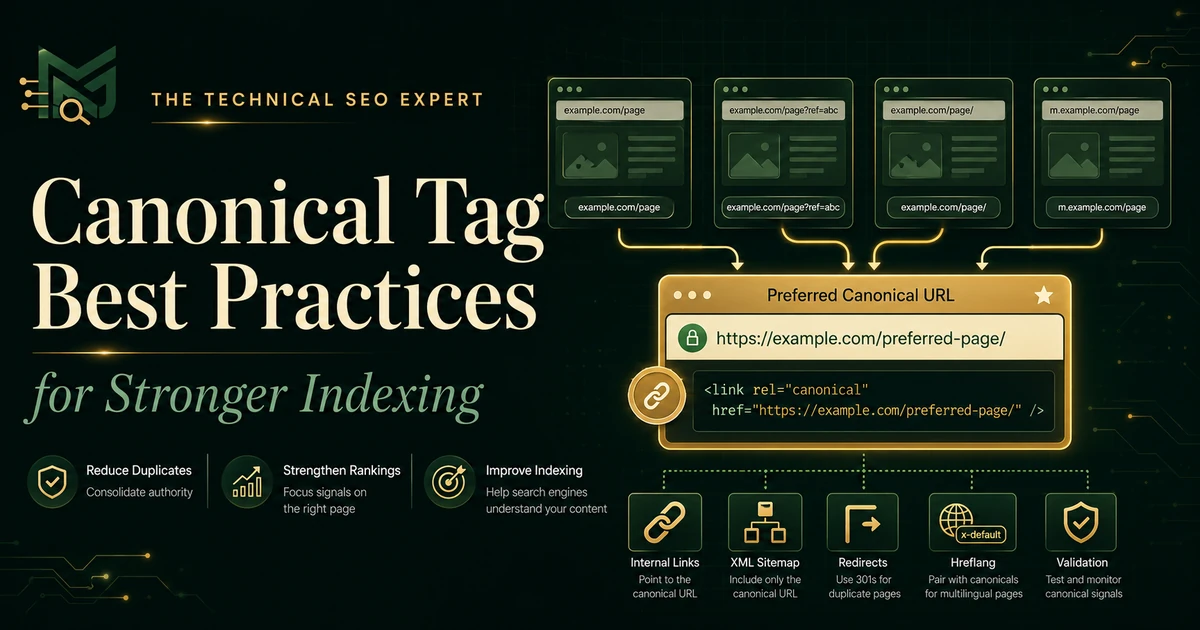 Canonical Tag Best Practices for Stronger Indexing