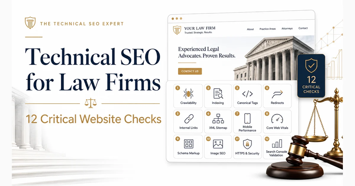 Technical SEO for Law Firms: 12 Critical Website Checks